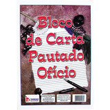 Bloco Para Carta Branco A4 Pautado 210x297 50fls.