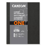 Bloco Sketchbook Canson Art Book One A4 98 Folhas 100g/m2