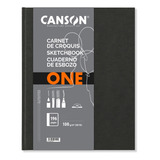 Bloco Sketchbook Canson One 98fls 100g/m2 A3 20 Folhas