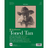 Bloco Toned Sketch Tan Série 400 118 G/m² 22,9 X 30,5 Cm Com