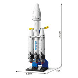 Blocos De Montar Foguete Espacial Compatível Lego 130 Peças