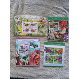 Blocos E Séries De Selos (abelhas) Abelhas Nas Flores