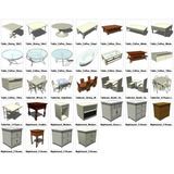 Blocos Sketchup V-ray 5.000 Blocos +