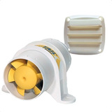 Blower Exaustor Caracol Shurflo Difusor De Ar 12v Com Grade