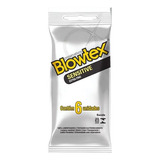 Blowtex Sensitive Extra Fino Preservativo Lubrificado