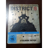 Blu Ray Steelbook Distrito 9 Importado Lacrado District 9