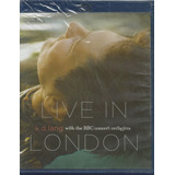 Blu-ray - K D Lang - Live In London - Lacrado