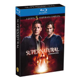 Blu-ray - Supernatural - 5ª Temporada Completa - 4 Discos