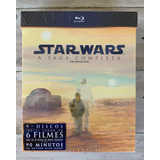 Blu-ray Box Star Wars A Saga Completa 9 Dvd's - Original