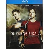 Blu-ray Supernatural - 6ª Temporada Box
