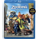 Blu-ray Zootopia - Disney Pixar - Original Novo Lacrado