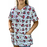 Blusa Bata Camisa Scrub Pijama Hospitalar