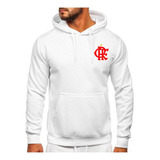 Blusa Casaco Moletom Canguru Futebol Time Do Flamengo Mengão