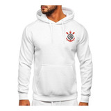 Blusa Casaco Moletom Time Do Corinthians Timão Futebol 