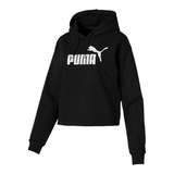 Blusa Cropped Puma Essentials Hoody Feminino 854685