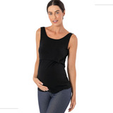 Blusa De Amamentação Regata Gestante Roupa Grávida Pós Parto