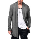 Blusa De Frio Cardigan Masculino Sobretudo Ca2 Swag Casaco