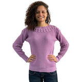 Blusa De Frio Casaquinho Feminino  Suéter Tricot 483