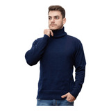 Blusa De Frio Masculina Lã Gola Alta Segunda Pele Tricô 