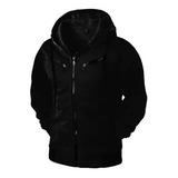 Blusa De Frio Moletom Jaqueta Slim Masculino Feminino