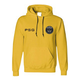 Blusa De Frio Moletom Psg Preto Futebol Time Euro Agasalho 