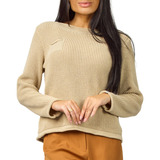 Blusa De Lã Feminina Em Tricot De Inverno Cores Suéter Luxo