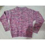 Blusa De Lã Infantil - Manga Longa.