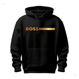 Blusa De Moletom Canguru Hugo Boss Otima Qualidade Da Moda