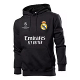 Blusa De Moletom Real Madrid Muito Quentinha Envio Rápido
