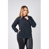 Blusa Fechada De Soft Feminina - Ref 0627-7