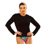Blusa Feminina Modelo Térmico Segunda Pele Proteção Solar Uv