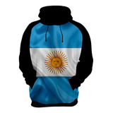 Blusa Frio Moletom Casaco Bandeira Argentina Pais Top 1