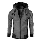 Blusa Frio Moletom Jaqueta Slim Ziper Masculino Feminino 