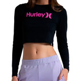 Blusa Hurley Cropped Colors Original -