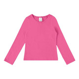 Blusa Infantil Menina Algodão Manga Longa Cotton Malwee 