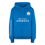 Blusa Infantil Moletom Manchester City Futebol Time Promoção