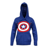 Blusa Lã Frio Infantil Menino Com Capuz Quentinha