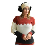 Blusa Mika Tricô Mousse Pérolas Colorida Moda Feminina