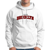 Blusa Moletom Brooklyn New York Masculino Casaco Com Capuz