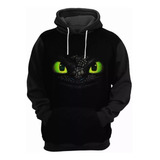  Blusa Moletom Canguru Banguela Como Treinar Seu Dragão Top!