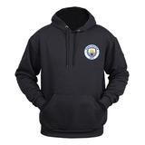 Blusa Moletom Canguru Casaco Time De Futebol Manchester City