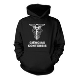Blusa Moletom Canguru Ciências Contábeis Contabilidade Curso