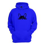 Blusa Moletom Canguru Pug Cachorro Rosto Otima Qualidade