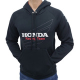 Blusa Moletom Estilo Canguru Honda Racing