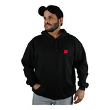 Blusa Moletom Hugo Boss Mini Com Capuz