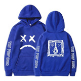 Blusa Moletom Lil Peep The Peep Show Rapper Canguru