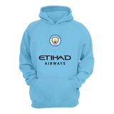 Blusa Moletom Manchester City Flanelada Futebol Qualidade