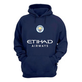Blusa Moletom Manchester City Time Flanelado Pronta Entrega