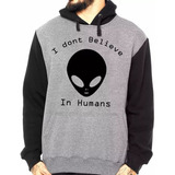 Blusa Moletom Raglan Et Alien Geek Nerd De Frio