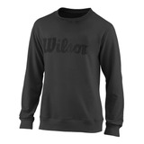 Blusa Moletom Wilson Bordado Suéter - Esportiva Masculina